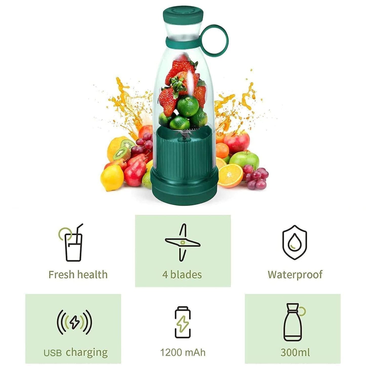 Electric Portable Mini Juicer™ Bottle