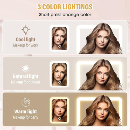 Makeup Vanity™ Box with LED Mirror