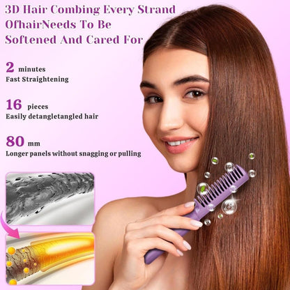 Portable Hair Straightener Hot Comb